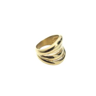 Gold-Statement-Layered-Cap-Ring